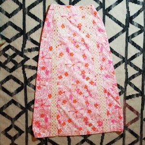 Vintage Lilly Pulitzer Maxi Skirt